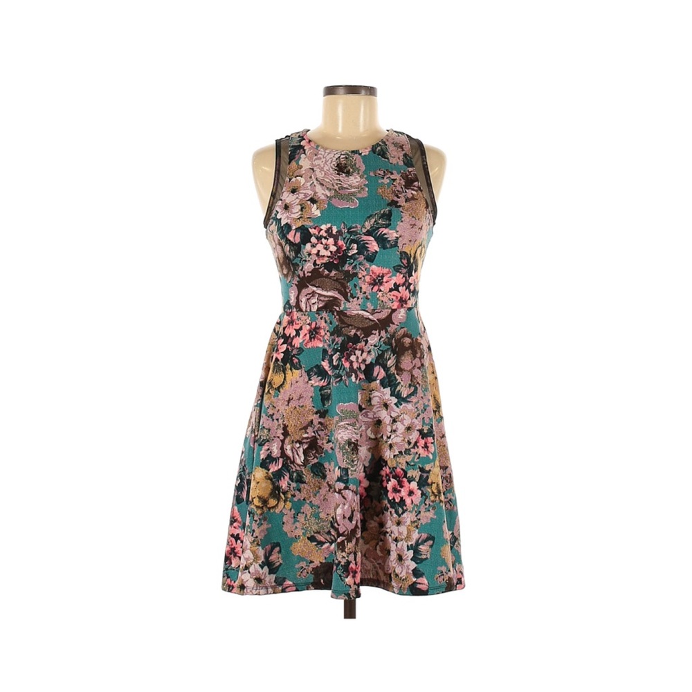 Floral skater dress